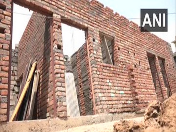 Houses under the PMAYG scheme underway in Udhampur, Jammu and Kashmir