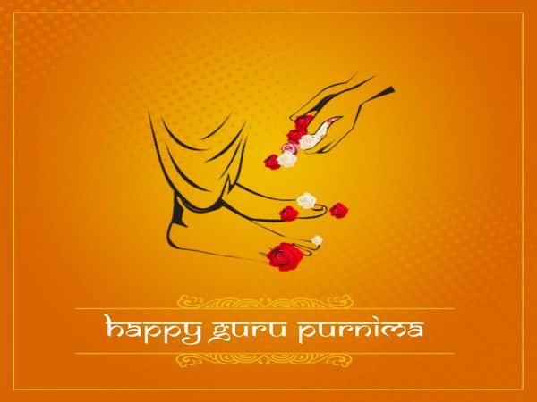 The picture shared by Amitabh Bachchan on Guru Purnima (Image courtesy: Twitter)