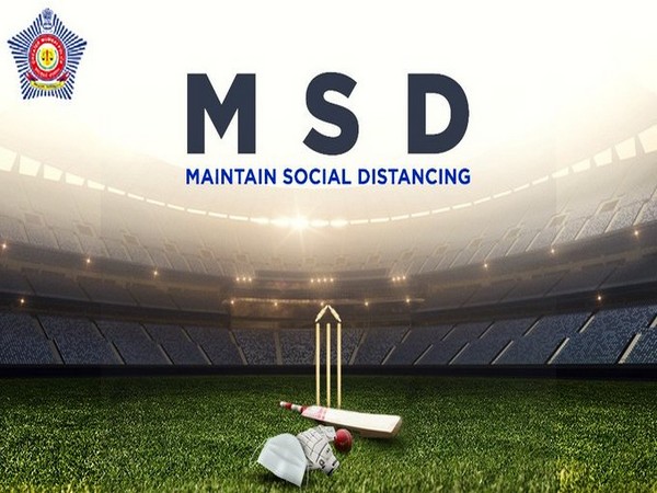 Mumbai Police's wish for MS Dhoni (Photo/ Mumbai Police Twitter)