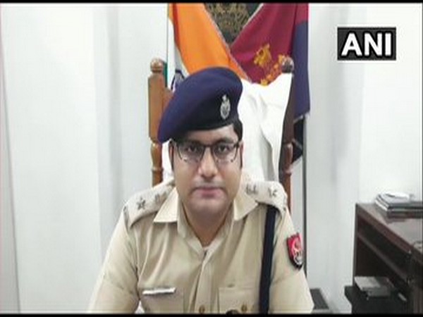 Etawah SSP Akash Tomar. [Photo/ANI]