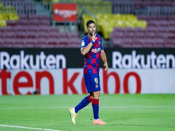 Barcelona's Luis Suarez (Photo/ Barcelona Twitter) 