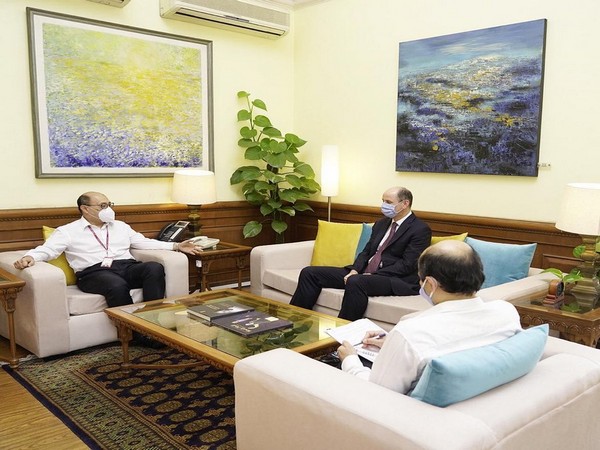 Foreign Secretary Harsh Vardhan Shringla holding talks with new British High Commissioner Philip Barton