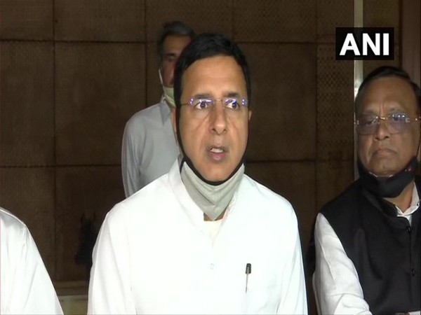 Senior Congress leader and spokesperson Randeep Singh Surjewala. (Photo/ANI)