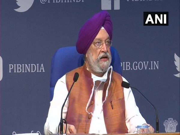 Union Minister Hardeep Singh Puri. (Photo/ANI)