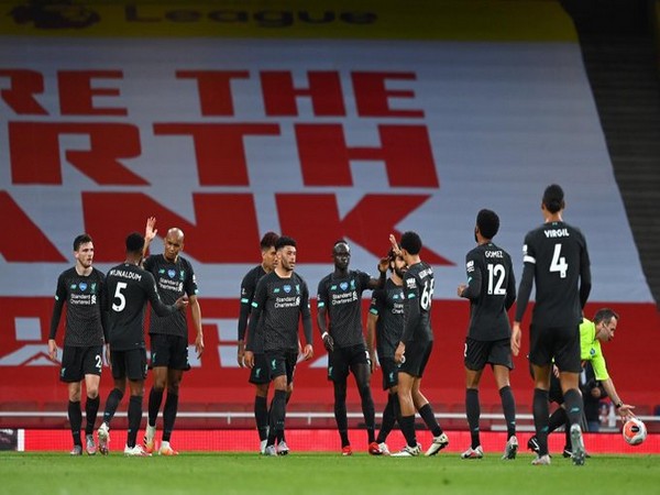 Liverpool team (Photo/ Andy Robertson Twitter)