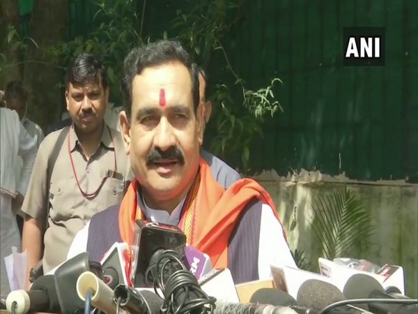 Madhya Pradesh Home Minister Narottam Mishra. [Photo/ANI]