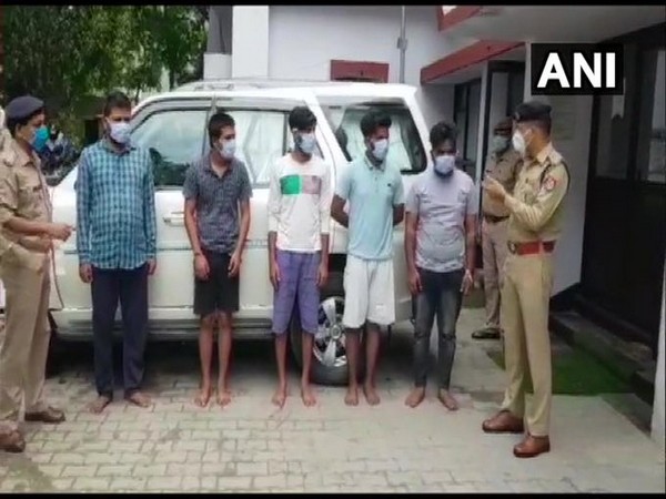 Five accused arrested by Ghaziabad police. (Photo/ANI)