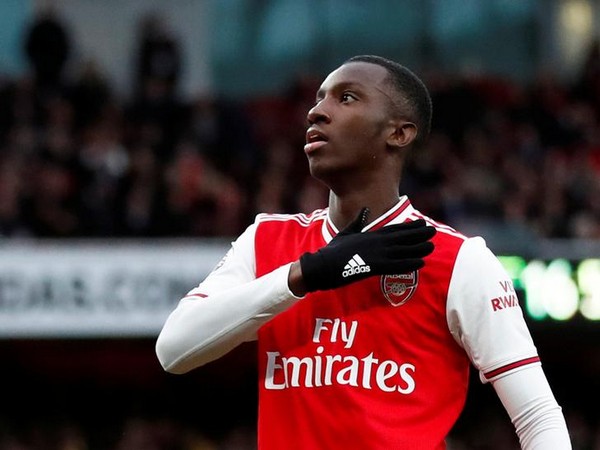 Arsenal striker Eddie Nketiah