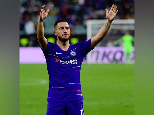 Real Madrid's Eden Hazard 