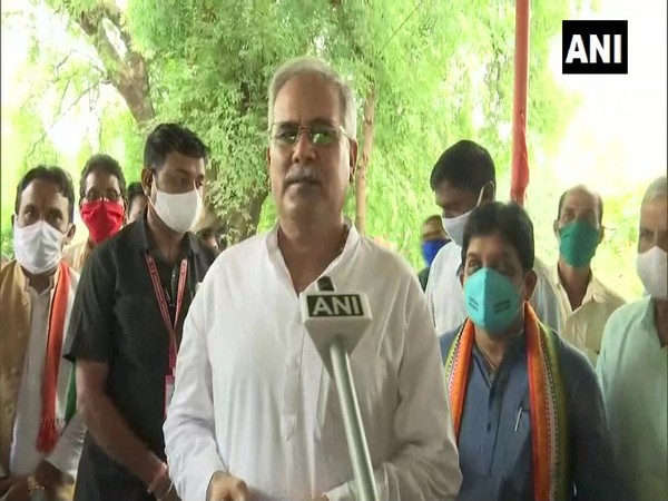 Chhattisgarh Chief Minister Bhupesh Baghel (Photo/ANI)