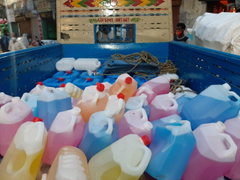 Seized spurious sanitizers (Photo/ANI)