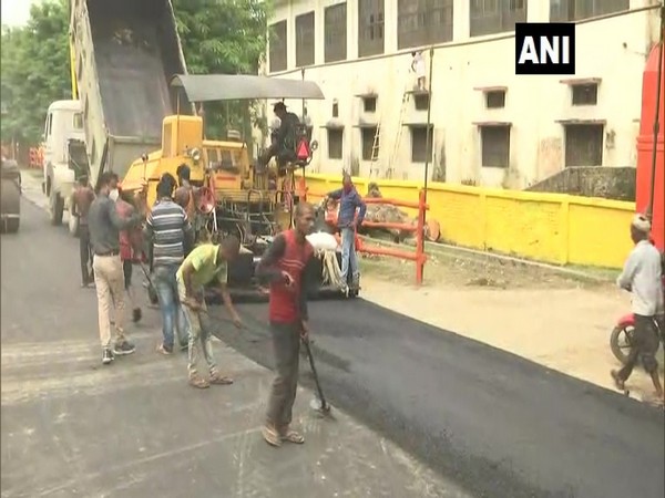 A visual from Ayodhya on Saturday. Photo/ANI