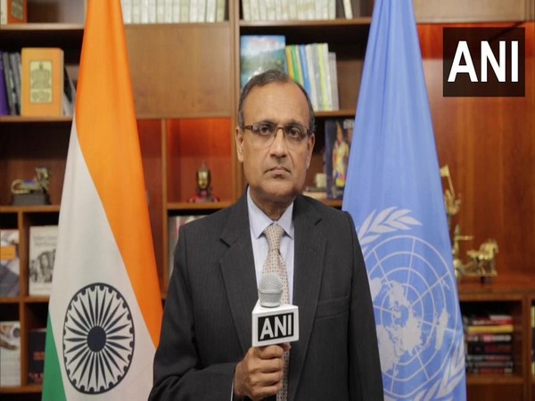 Indian envoy to the United Nation, Ambassador TS Tirumurti. [Photo/ANI]  