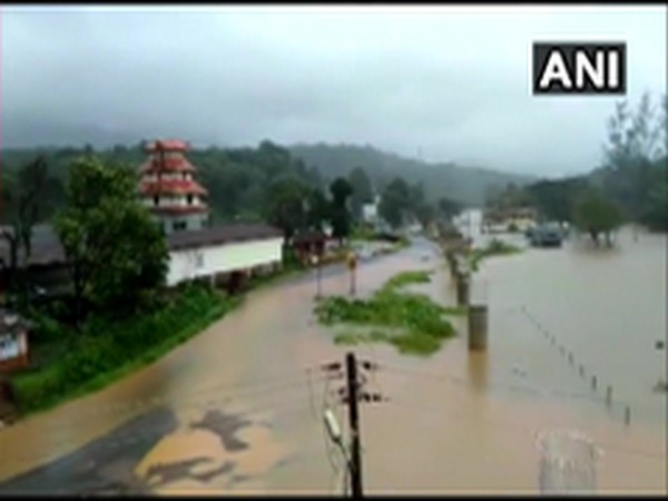 Visuals from Triveni Sangama in Bhagamandala (Photo/ANI)