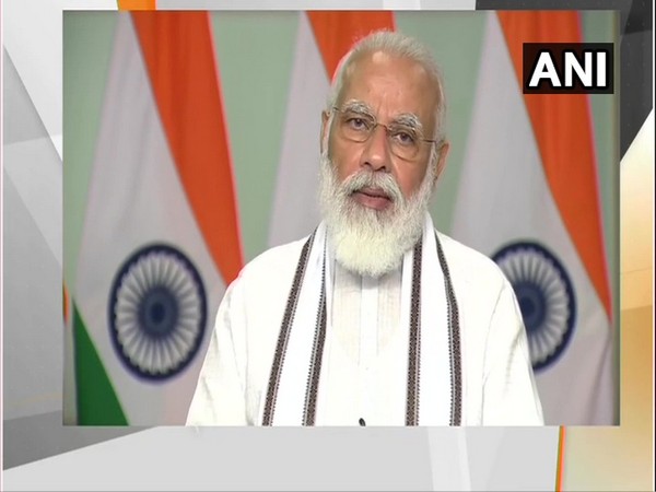 PM Narendra Modi speaking at a 'Conclave on Transformational Reforms in Higher Education under National Education Policy' on Friday. [Photo/ANI]
