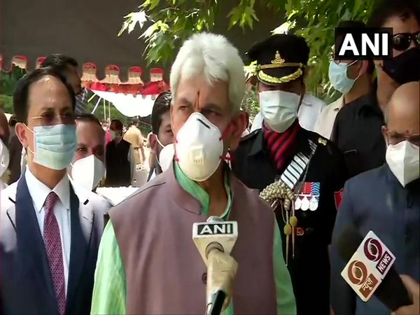 Lieutenant Governor of Jammu and Kashmir Manoj Sinha. [Photo/ANI]