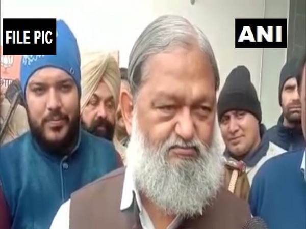 Haryana Health Minister Anil Vij (File Photo/ANI)