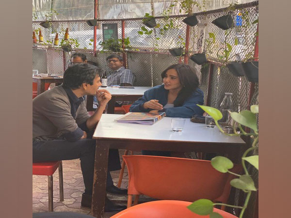 Nawazuddin Siddiqui, Neha Sharma (Image courtesy: Twitter)