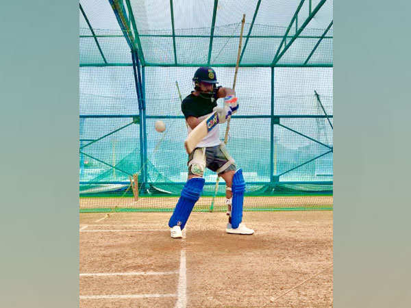 Rohit Sharma is currently undergoing rehab at the NCA (Photo: Rohit Sharma's twitter)