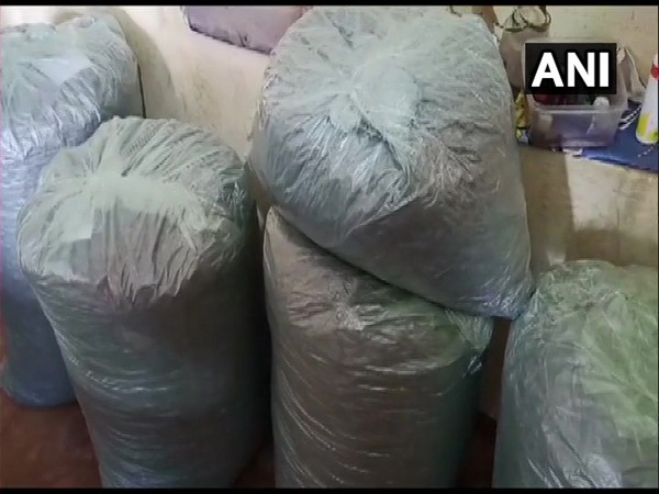 100 kg of ganja was seized from Kerala's Tholpetty check post (Photo/ANI)