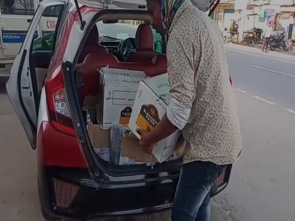 Liquor ammounting to more than Rs 1.5lakh seized in Krishna, Andhra Pradesh
