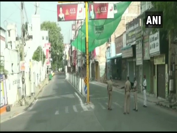 Puducherry observed complete COVID-19 lockdown on Tuesday. (Photo/ANI)