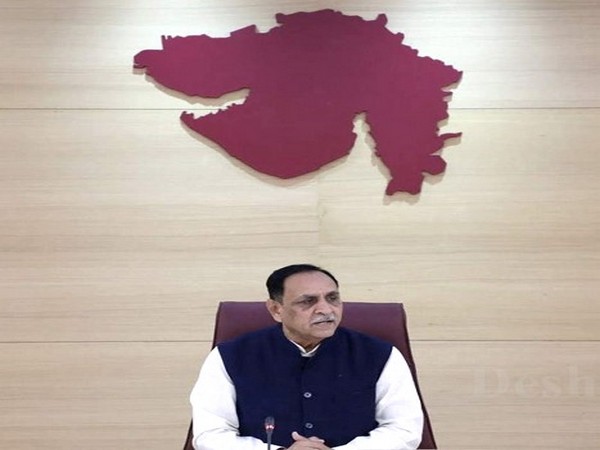 Gujarat Chief Minister Vijay Rupani (Photo/CMO Gujarat/Twitter)