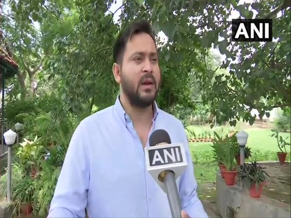 RJD Leader Tejashwi Yadav speaking to ANI on Wednesday (Photo/ANI)