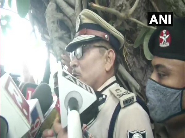 Bihar DGP Gupteshwar Pandey speaks to ANI in Patna on Wednesday [Photo/ANI]