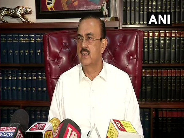 Advocate Vikas Singh, lawyer of Sushant's father, at a press conference on Thursday. [Photo/ANI]