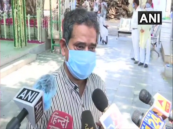 Pranab Mukherjee's son Abhijit Mukherjee (Photo/ANI)