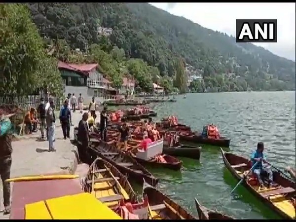 Nainital's boating industry is slowly coming back to life. (Photo/ANI)