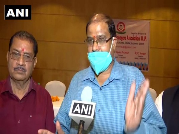 Shyam Pachauri, President, UP CBSE Manager Association (Photo/ANI)