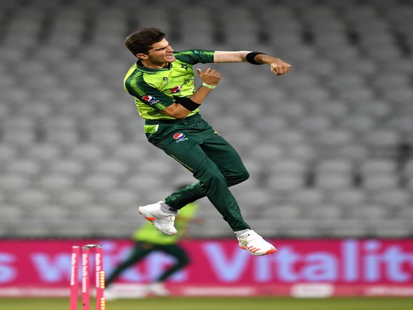 Pakistan's Shaheen Afridi (Photo/ Hampshire Cricket Twitter)