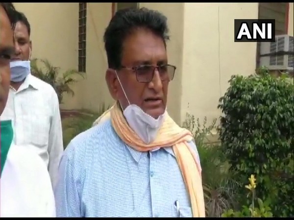 Sawai Singh, a representative of the Sansi community in the Sila Village in Sikar. (Photo/ANI)