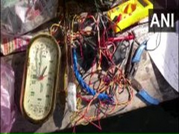 Incriminating material seized from the residence of ISIS operative Abu Yusuf in UP's Balrampur. [Photo/ANI]