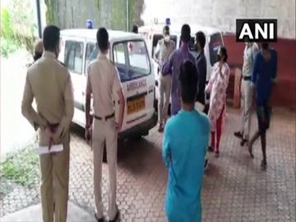 Family members of a patient staged a protest at a hospital in Kundapura, Udupi after receiving wrong body (Photo/ANI)