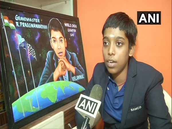 Fifteen-year-old chess player R Praggnanandhaa