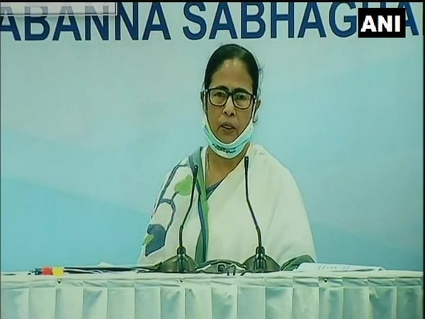West Bengal Chief Minister Mamata Banerjee while addressing the District Administration officials (Photo/ANI)
