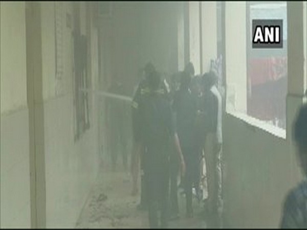 A fire broke out in ICU unit at Guru Gobind Singh Government Hospital in Jamnagar (Photo/ANI)