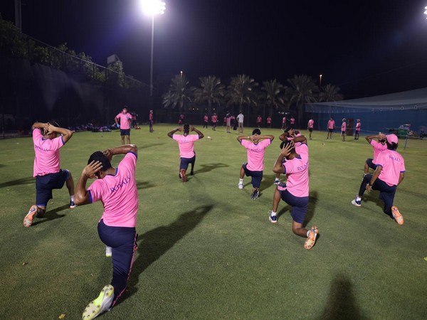 Rajasthan Royals players training ahead of IPL 2020 (Photo/ Rajasthan Royals Twitter)