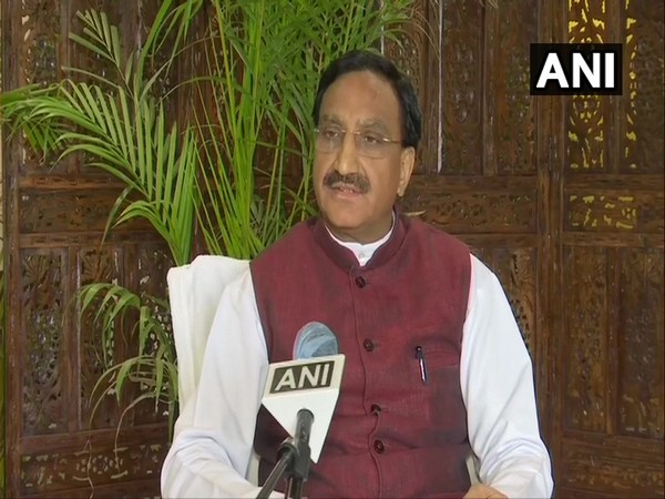 Union Education Minister in conversation with ANI. (Photo/ANI)