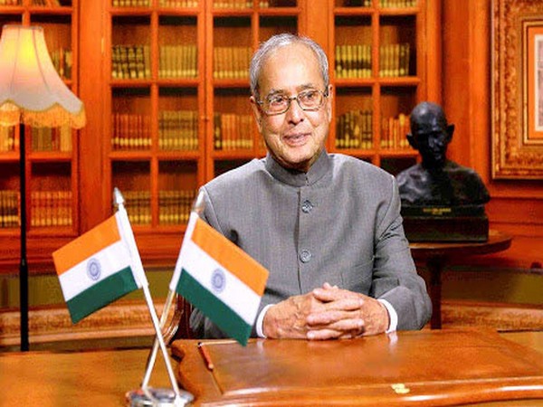 India's former president Pranab Mukherjee (Photo/Twitter/Randeep Singh Surjewala)