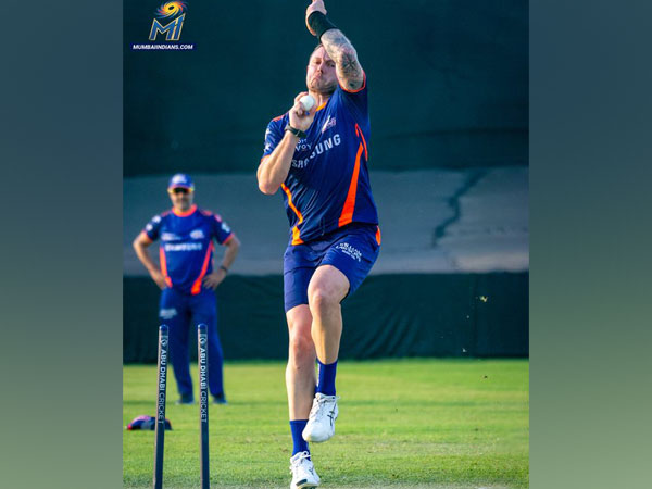 Mumbai Indians pacer James Pattinson. (Photo/ Mumbai Indians Twitter)