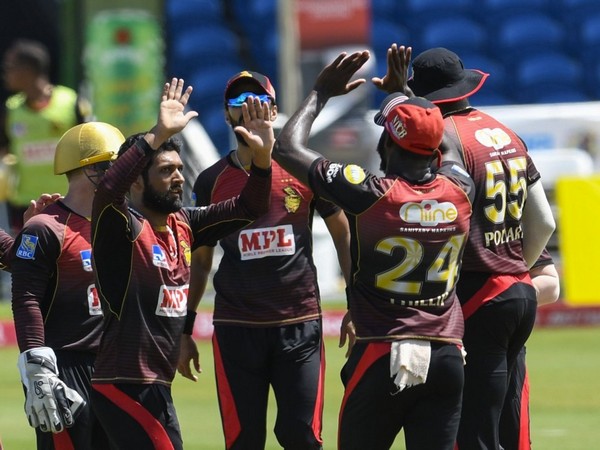 Trinbago Knight Riders extend winning streak, secure 9-wicket win over St Kitts and Nevis Patriots. (Photo/ CPL T20 Twitter) 
