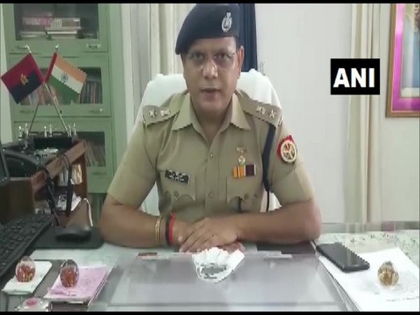 Vinod Kumar Mishra, Superintendents of Police (SP) of Kushinagar (Photo/ANI)