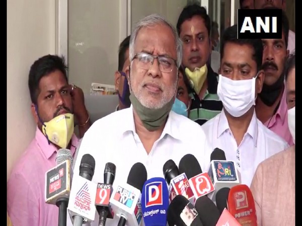 Karnataka Primary and Secondary Education Minister S Suresh Kumar (Photo/ANI)
