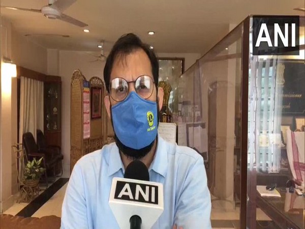 Pallav Gopal Jha, Dibrugarh Deputy Commissioner (Photo/ANI)