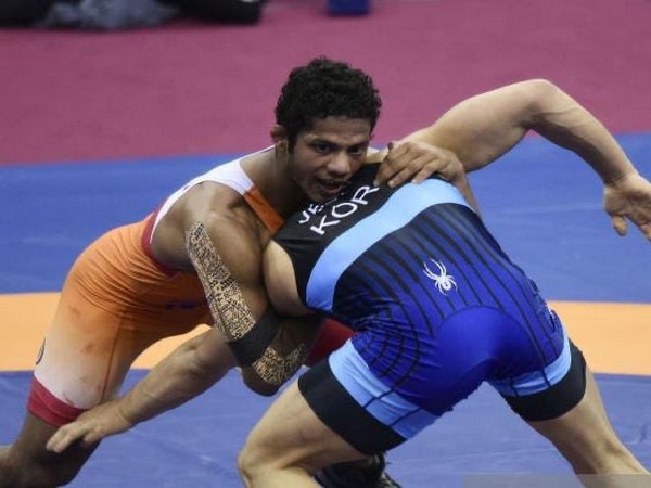 Wrestler Navin Kumar (Photo/ SAI Twitter)