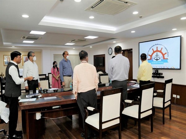 Union Minister for Shipping Mansukh Mandaviya launches 'SAROD-Ports' (Society for Affordable Redressal of Disputes- Ports) through a virtual ceremony.
